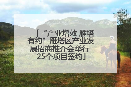 “产业增效 雁塔有约”雁塔区产业发展招商推介会举行 25个项目签约