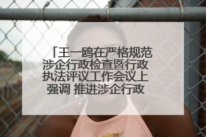 王一鸥在严格规范涉企行政检查暨行政执法评议工作会议上强调 推进涉企行政检查质效大幅提升