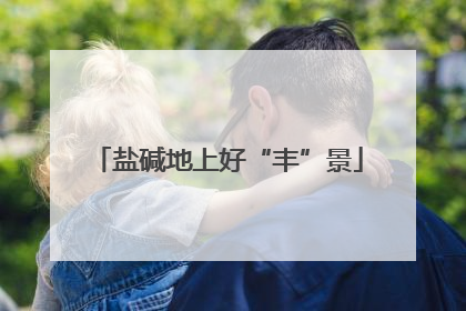 盐碱地上好“丰”景