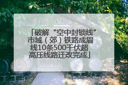破解“空中封锁线” 市域（郊）铁路成眉线10条500千伏超高压线路迁改完成