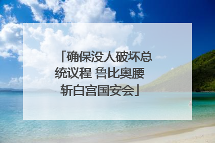 确保没人破坏总统议程 鲁比奥腰斩白宫国安会