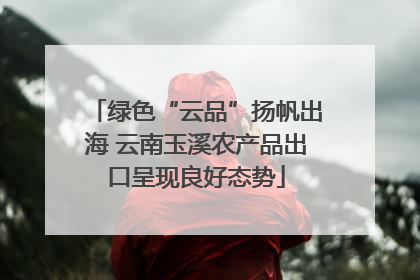 绿色“云品”扬帆出海 云南玉溪农产品出口呈现良好态势