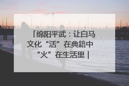 绵阳平武：让白马文化“活”在典籍中 “火”在生活里｜新闻发布最前线