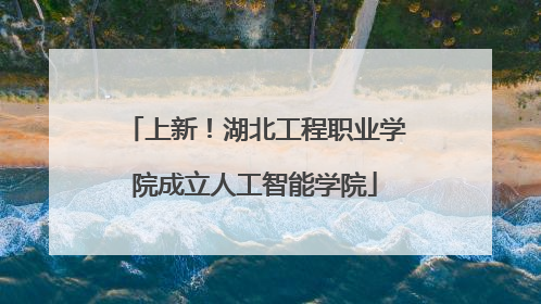 上新！湖北工程职业学院成立人工智能学院