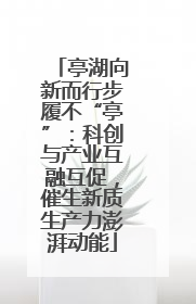 亭湖向新而行步履不“亭”：科创与产业互融互促，催生新质生产力澎湃动能