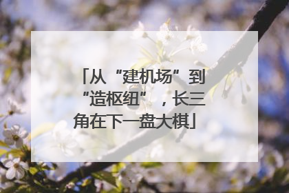 从“建机场”到“造枢纽”，长三角在下一盘大棋