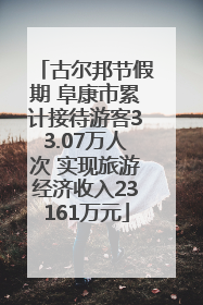 古尔邦节假期 阜康市累计接待游客33.07万人次 实现旅游经济收入23161万元