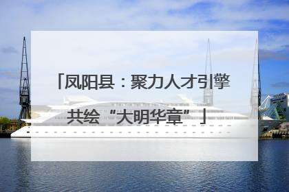 凤阳县：聚力人才引擎 共绘“大明华章”