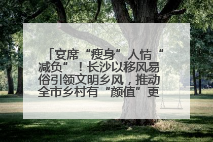 宴席“瘦身”人情“减负”！长沙以移风易俗引领文明乡风，推动全市乡村有“颜值”更显“气质”