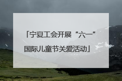 宁夏工会开展“六一”国际儿童节关爱活动