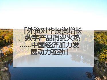 外资对华投资增长、数字产品消费火热……中国经济加力发展动力强劲