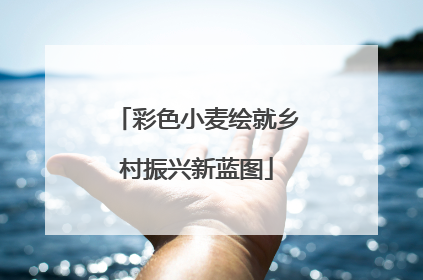 彩色小麦绘就乡村振兴新蓝图