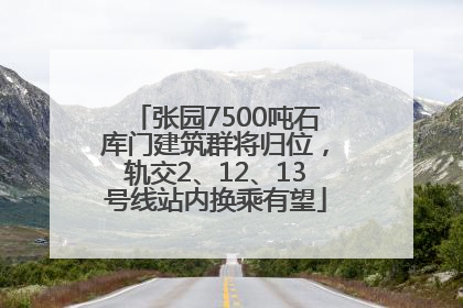 张园7500吨石库门建筑群将归位，轨交2、12、13号线站内换乘有望
