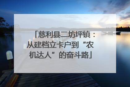 慈利县二坊坪镇：从建档立卡户到“农机达人”的奋斗路