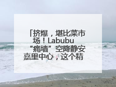 挤爆，堪比菜市场！Labubu“痛墙”空降静安嘉里中心，这个精灵还要“突袭”便利店？