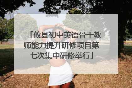 攸县初中英语骨干教师能力提升研修项目第七次集中研修举行