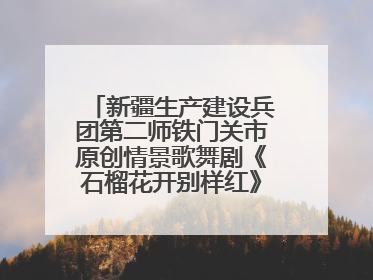 新疆生产建设兵团第二师铁门关市原创情景歌舞剧《石榴花开别样红》将来河北巡演