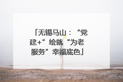 无锡马山：“党建+”绘就“为老服务”幸福底色
