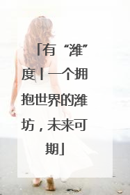 有“潍”度丨一个拥抱世界的潍坊，未来可期