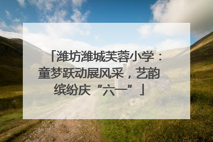 潍坊潍城芙蓉小学：童梦跃动展风采，艺韵缤纷庆“六一”