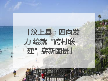 汶上县：四向发力 绘就“跨村联建”崭新图景