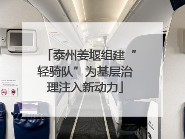 泰州姜堰组建“轻骑队”为基层治理注入新动力