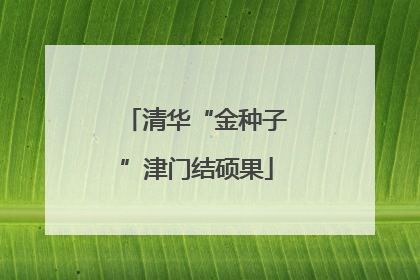 清华“金种子”津门结硕果