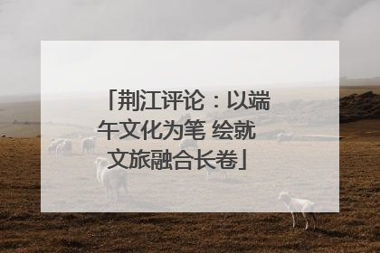 荆江评论：以端午文化为笔 绘就文旅融合长卷