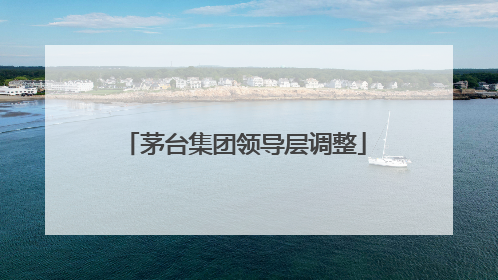 茅台集团领导层调整