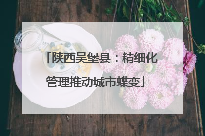 陕西吴堡县：精细化管理推动城市蝶变