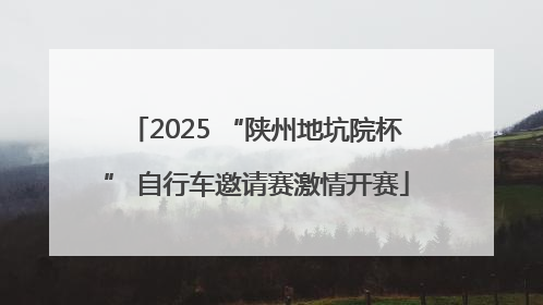2025 “陕州地坑院杯” 自行车邀请赛激情开赛
