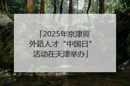 2025年京津冀外籍人才“中国日”活动在天津举办