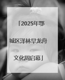 2025年鄂城区泽林旱龙舟文化周启幕