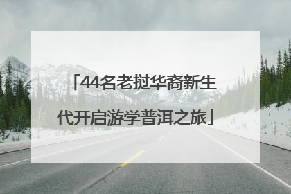 44名老挝华裔新生代开启游学普洱之旅