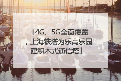 4G、5G全面覆盖，上海铁塔为乐高乐园建积木式通信塔